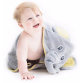 High quality Elephant Hooded Baby Towel,Hooded Kids bathrobe wholesale China Supplier